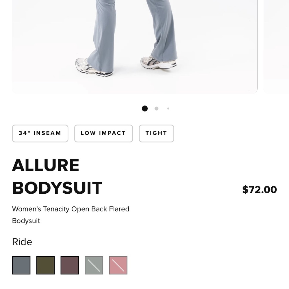 Alphalete Allure Tenacity Bodysuit - Picture 2 of 4